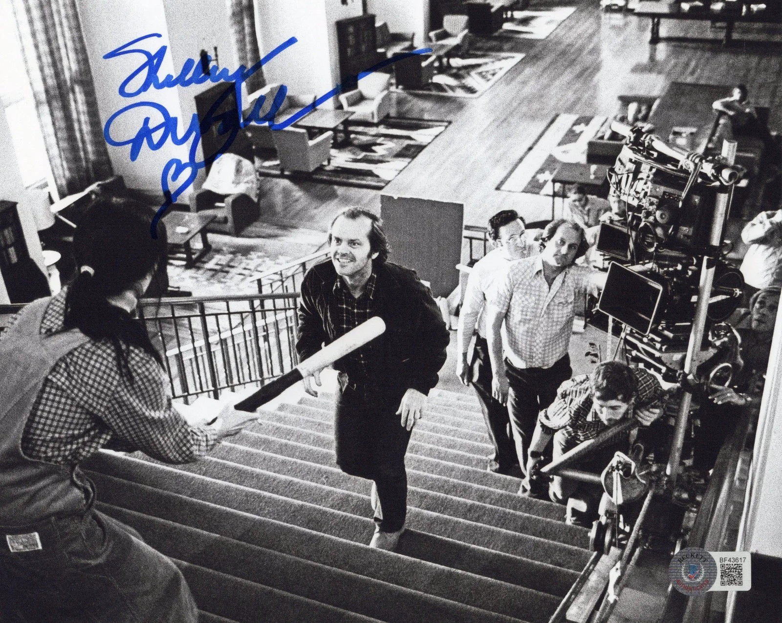 Shelley Duvall — SHELLEY DUVALL SIGNED 'THE SHINING' WENDY 8x10 PHOTO 3 AUTOGRAPH BECKETT BAS COA, image 2