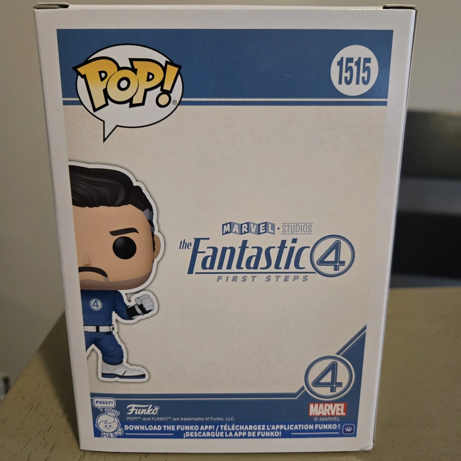 Pedro Pascal — Pedro Pascal Signed Mister Fantastic Fantastic Four Funko 1515 SWAU COA, изображение 3