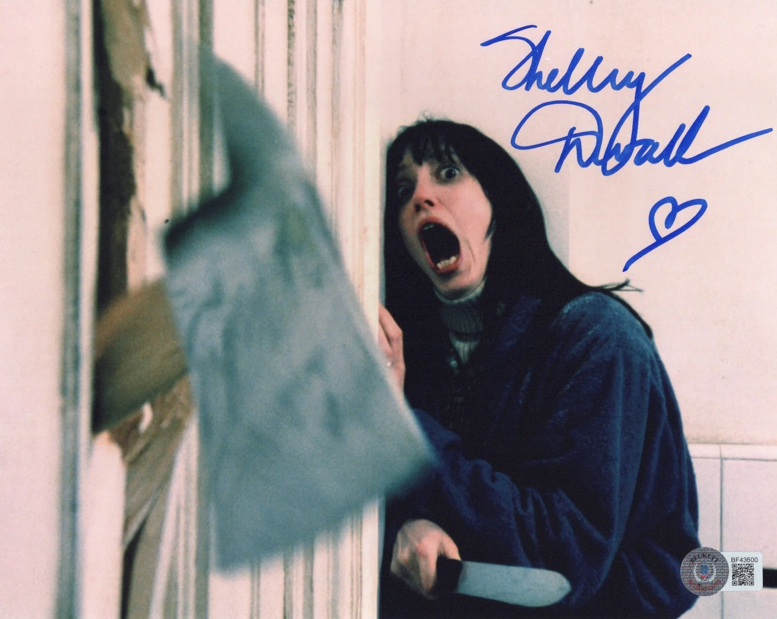 Shelley Duvall — SHELLEY DUVALL SIGNED 'THE SHINING' WENDY 8x10 PHOTO 3 HORROR MOVIE BECKETT COA, изображение 2