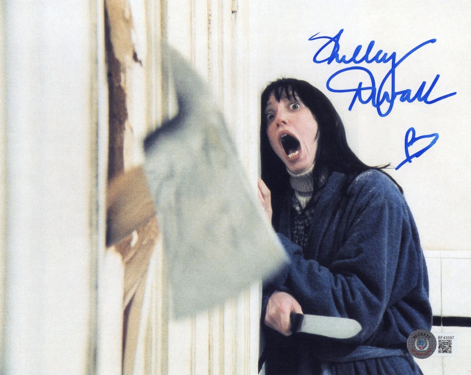 Shelley Duvall — SHELLEY DUVALL SIGNED 'THE SHINING' WENDY 8x10 PHOTO HORROR MOVIE BECKETT COA, изображение 2