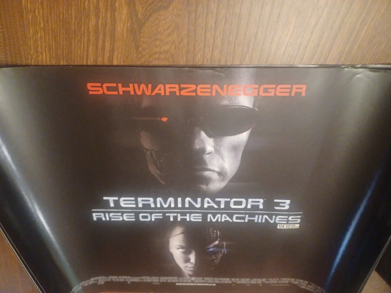 TERMINATOR 3: Rise Of The Machines original movie Mini Poster Schwarzenegger, изображение 3