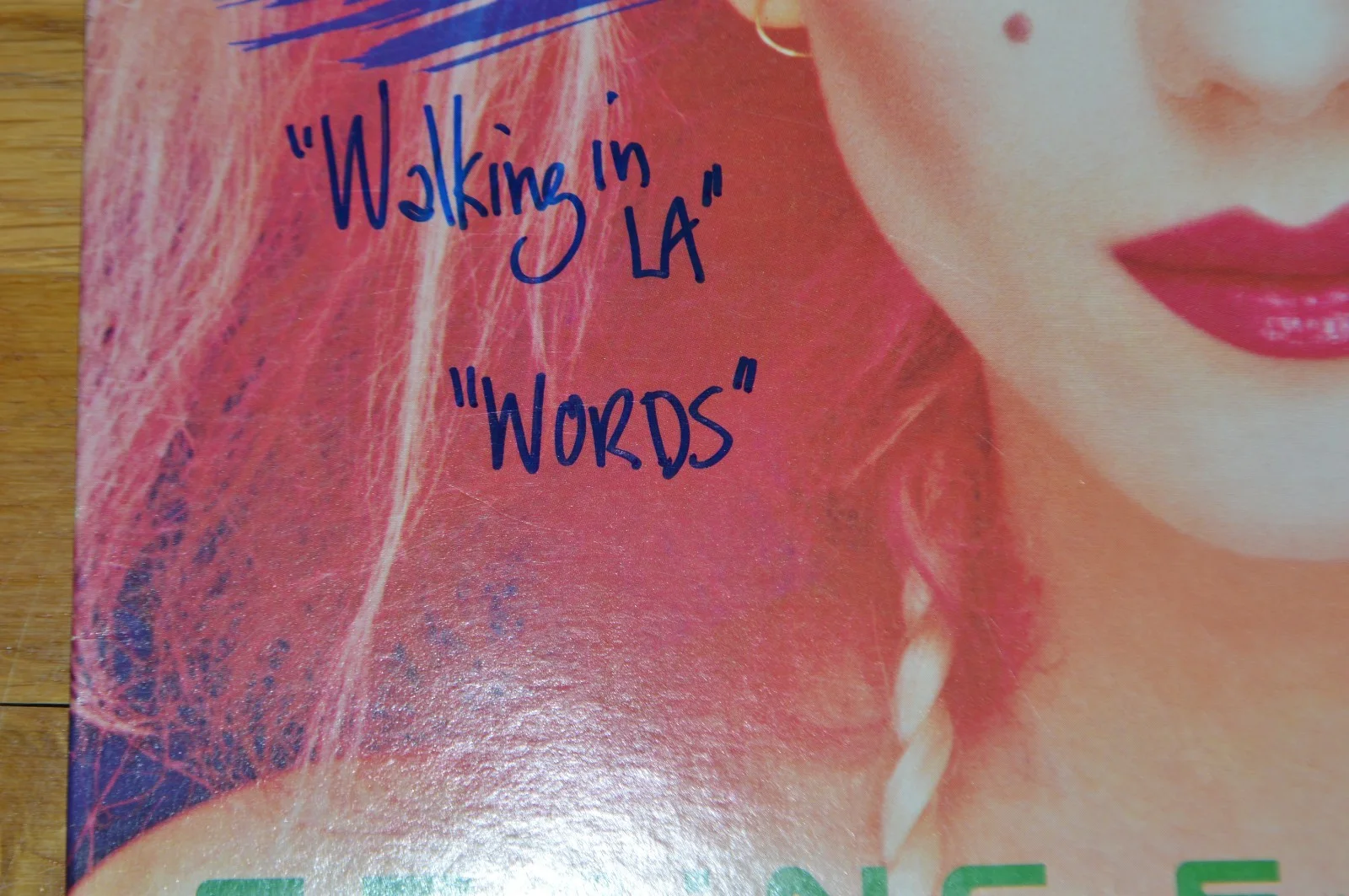 Missing Persons Dale Bozzio Signed "Spring Session M" Vinyl LP Cover w/ PSA COA, image 5