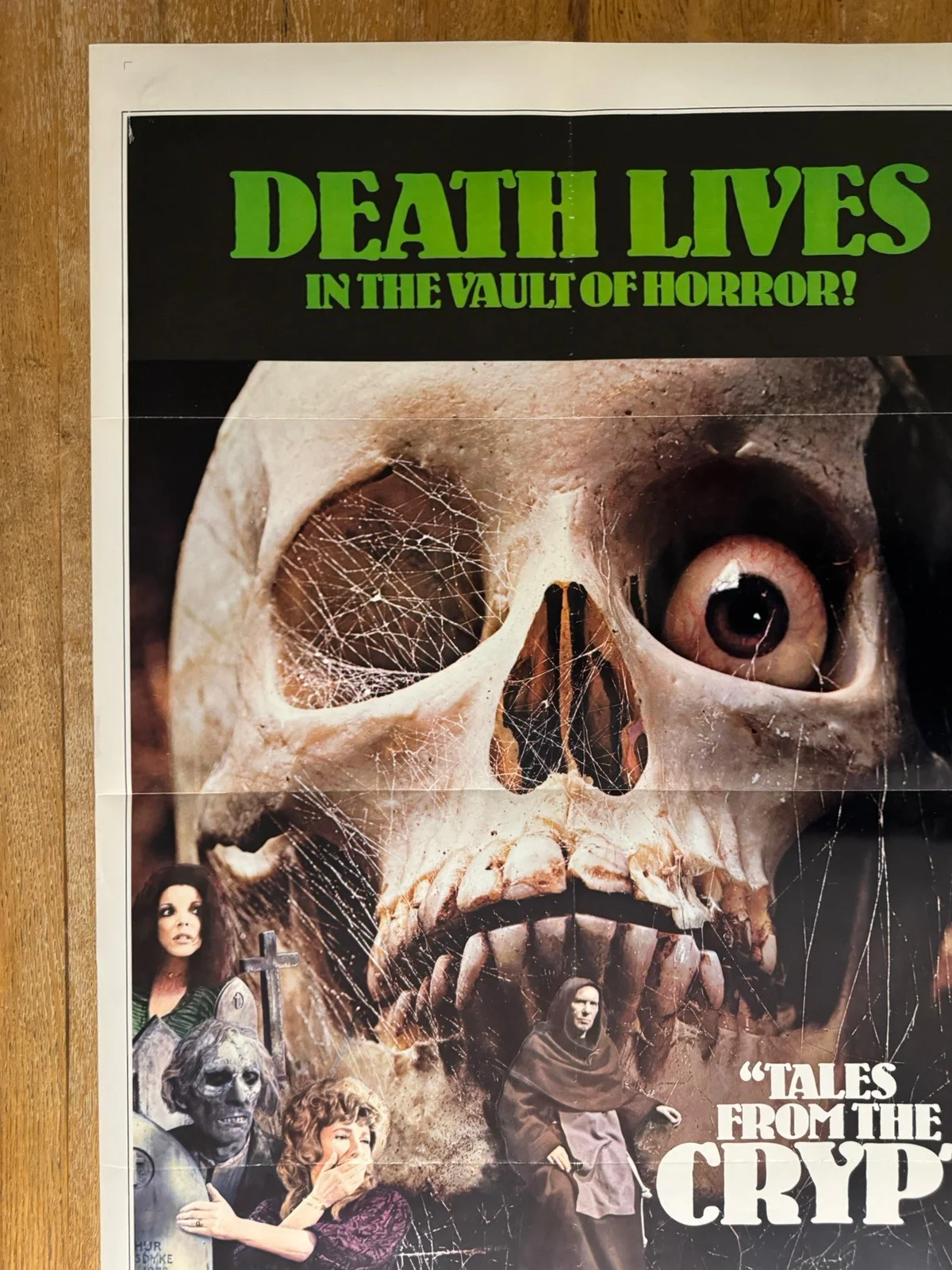 Tales From The Crypt 1972 Original 27x41" US One Sheet Movie Poster, изображение 2