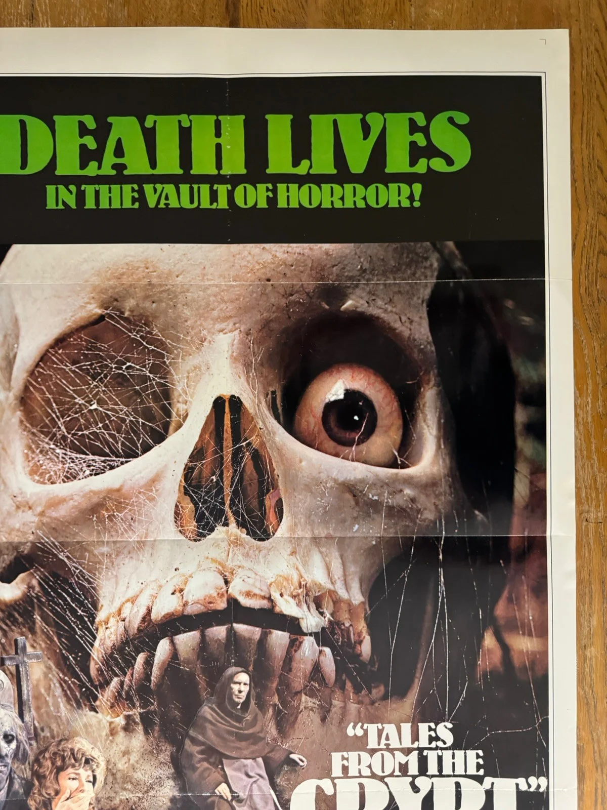 Tales From The Crypt 1972 Original 27x41" US One Sheet Movie Poster, изображение 5