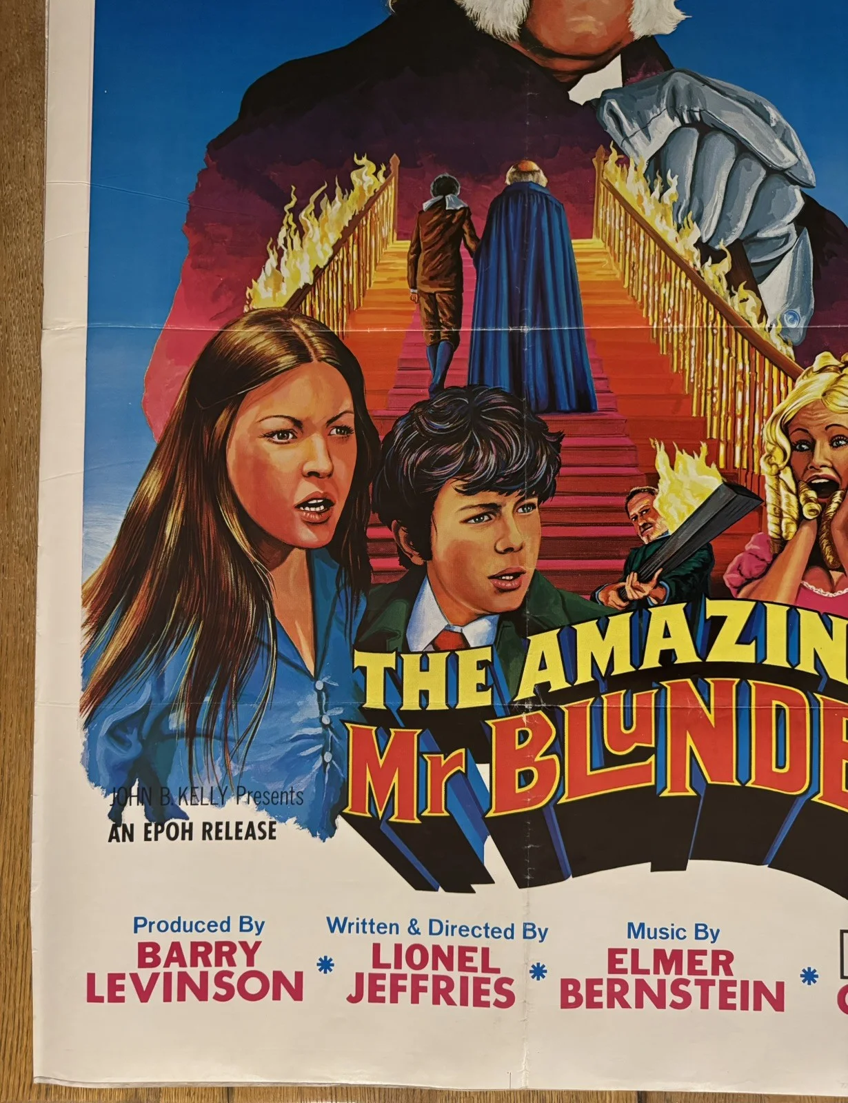 The Amazing Mr Blunden 1972 Original 27x41" US One Sheet Movie Poster, изображение 5
