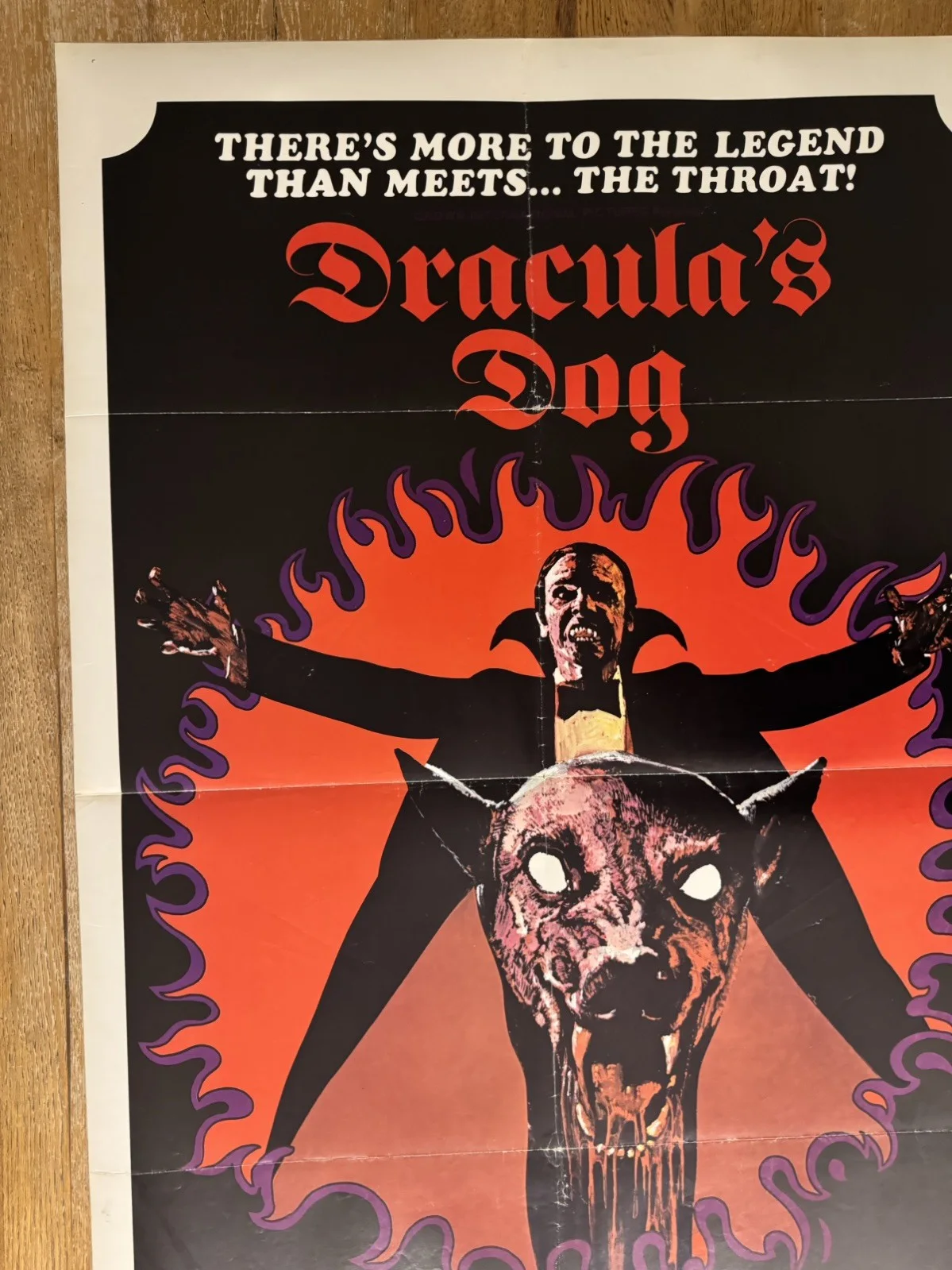 Dracula’s Dog 1978 Original 27x41" US One Sheet Movie Poster, image 2