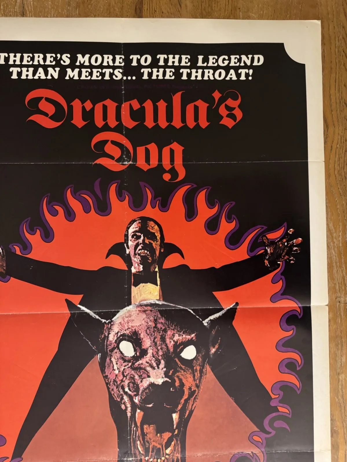 Dracula’s Dog 1978 Original 27x41" US One Sheet Movie Poster, image 4