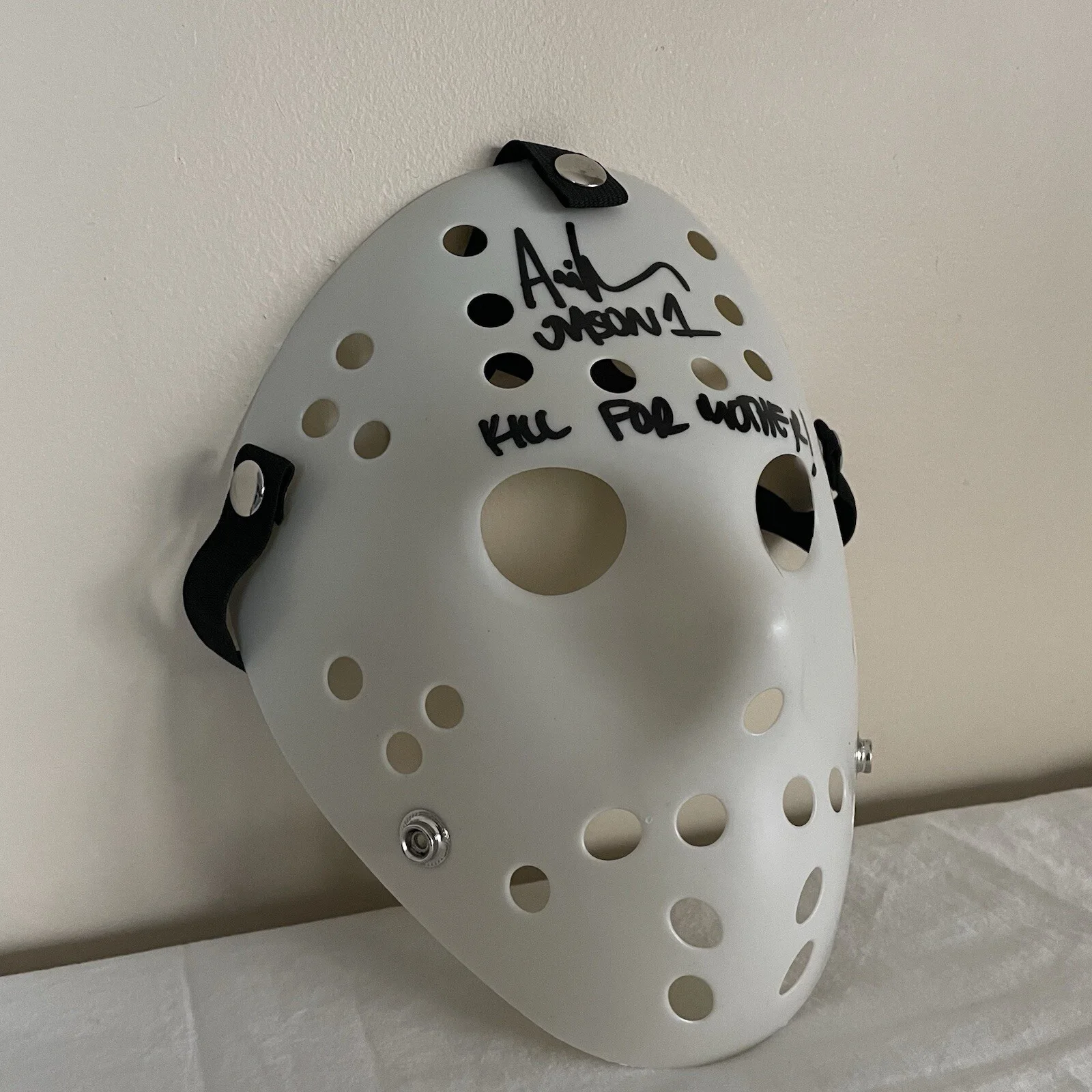 Ari Lehman — Ari Lehman Signed Mask Friday The 13th Jason Voorhees, image 2