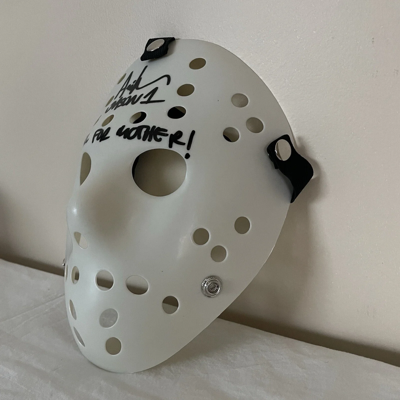Ari Lehman — Ari Lehman Signed Mask Friday The 13th Jason Voorhees, image 3