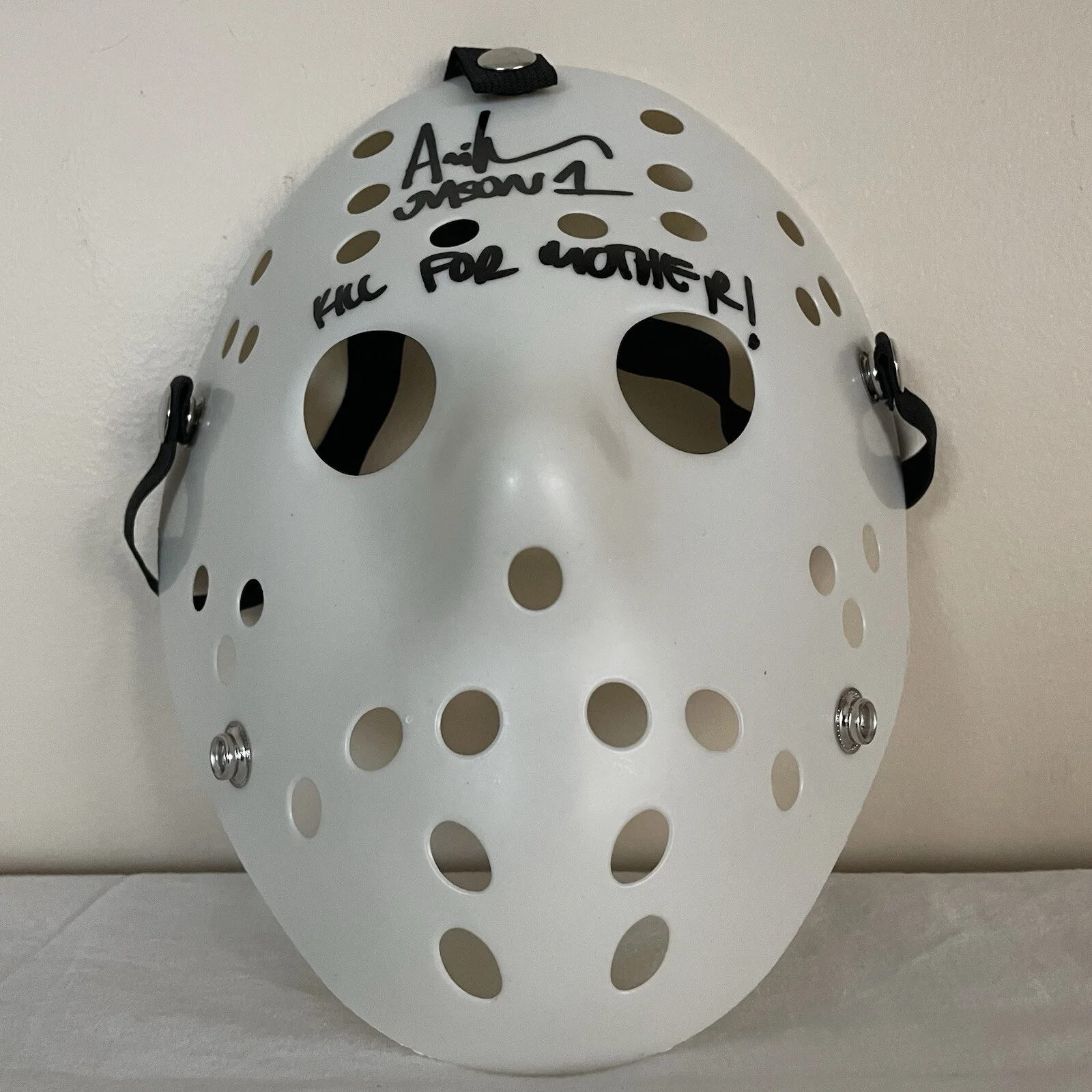 Ari Lehman — Ari Lehman Signed Mask Friday The 13th Jason Voorhees, image 4