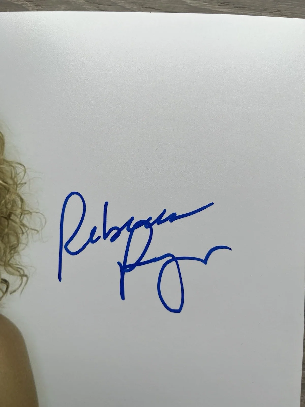 Rebecca Romijn — Rebecca Romijn Signed 11x14 Photo Beckett COA Model X-Men Mystique, изображение 4