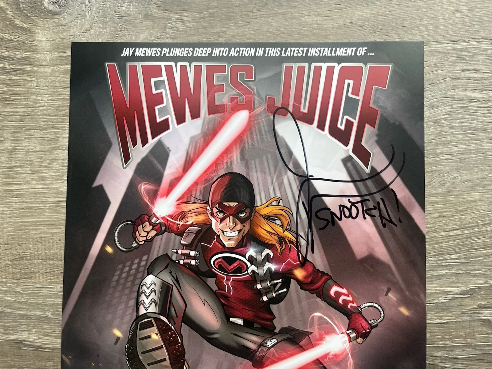 Jason Mewes — Jason Mewes Signed 8.5x11 Photo Steel City Con COA Jay Silent Bob, изображение 3