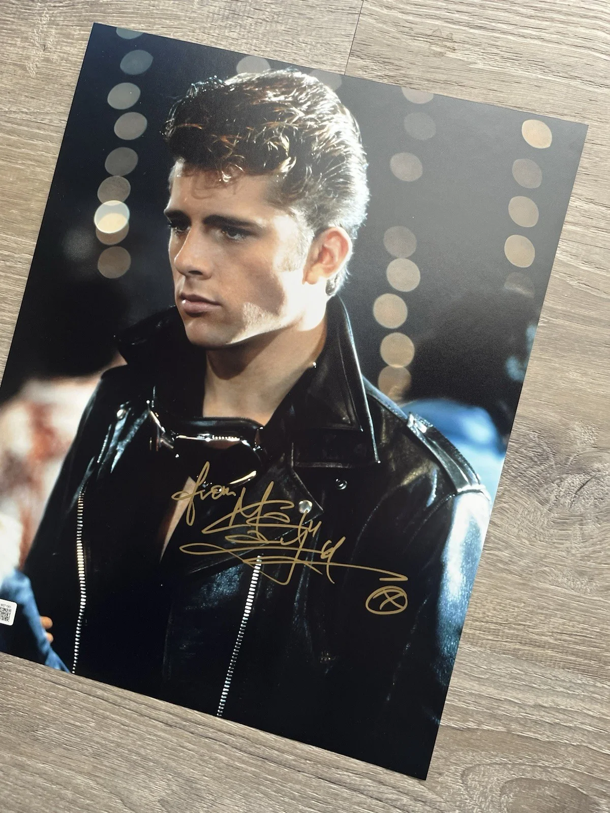 Maxwell Caulfield — Maxwell Caulfield Signed Michael Carrington 11x14 Photo Beckett COA Grease 2, изображение 3