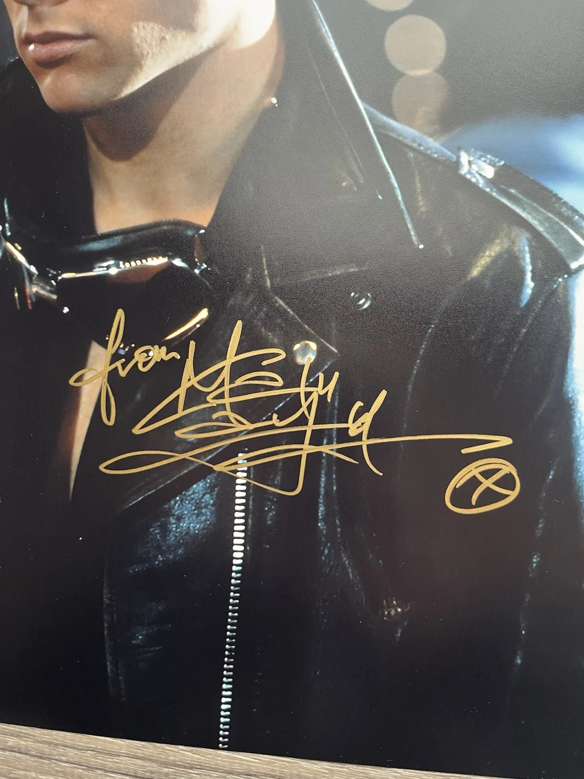 Maxwell Caulfield — Maxwell Caulfield Signed Michael Carrington 11x14 Photo Beckett COA Grease 2, изображение 5