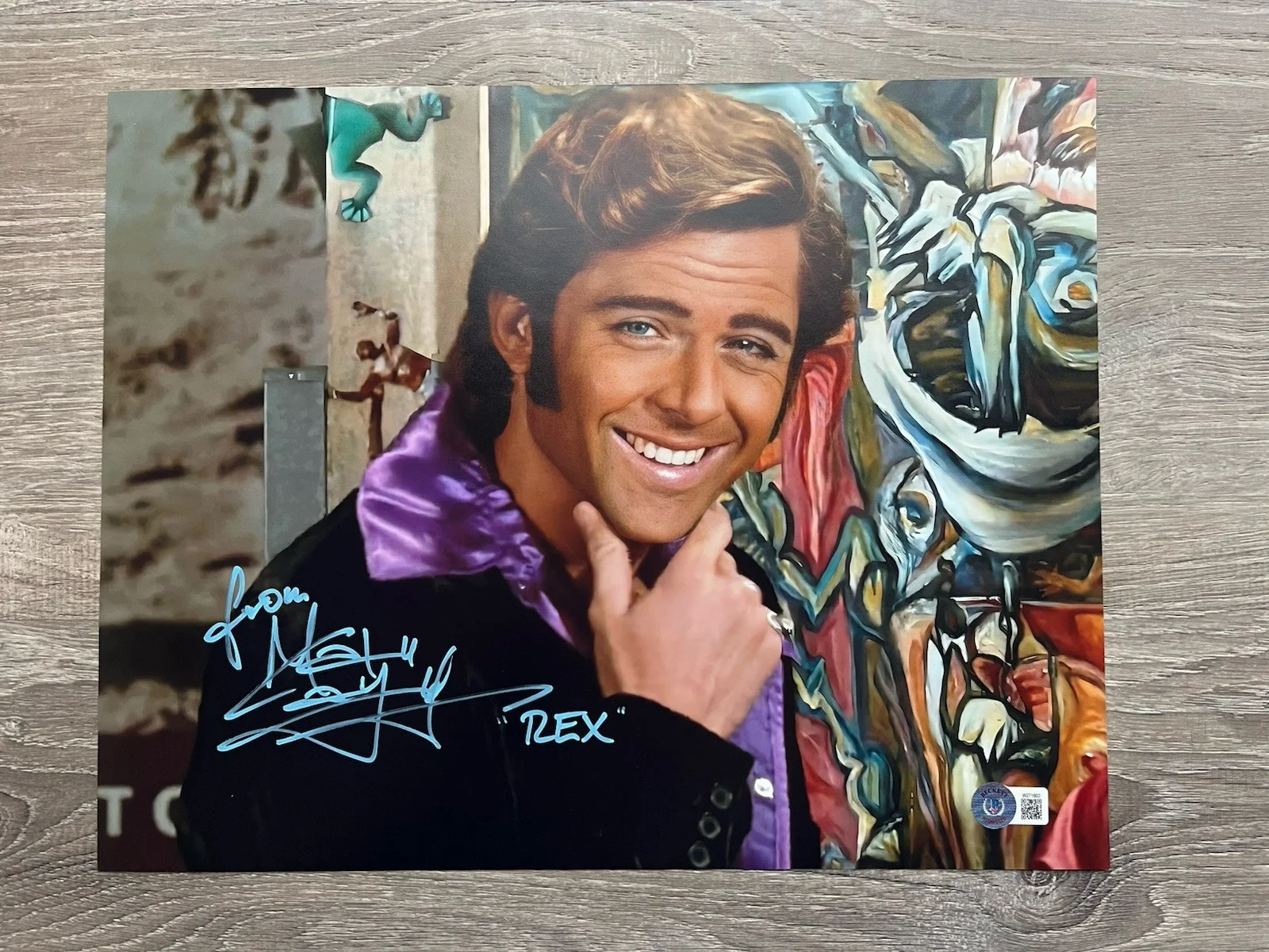 Maxwell Caulfield — Maxwell Caulfield Signed Rex Manning 11x14 Photo Beckett COA Empire Records, image 2
