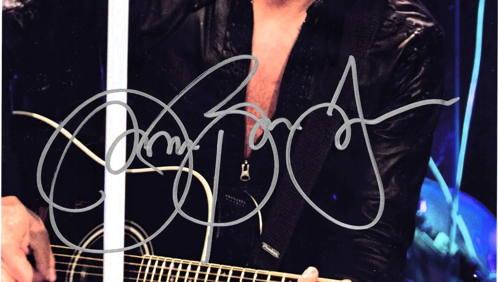 JON BON JOVI Signed 8x12 w/ COA, image 2