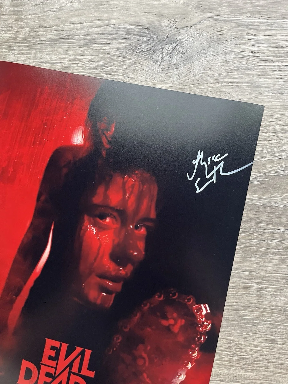 Alyssa Sutherland — Alyssa Sutherland Signed Evil Dead Rise 11x14 Photo JSA COA Ellie Horror Auto, изображение 5