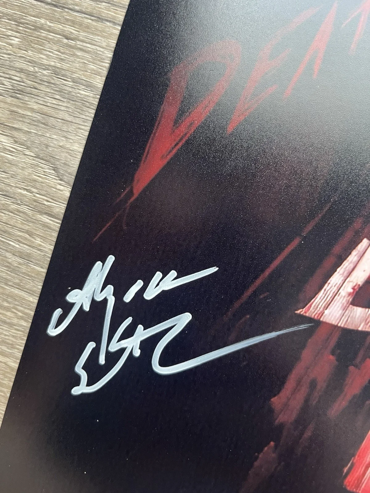 Alyssa Sutherland — Alyssa Sutherland Signed Evil Dead Rise 11x14 Photo JSA COA Ellie Horror Auto, изображение 4