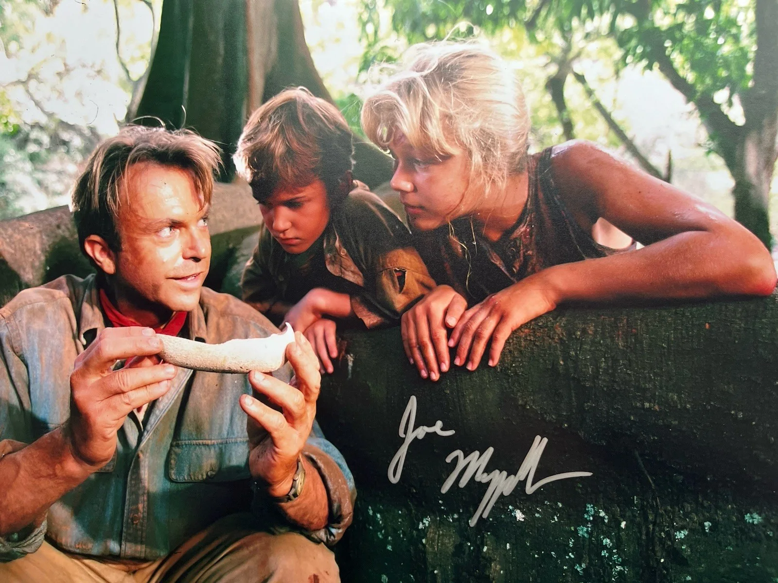Joseph Mazzello — Joseph Mazzello Signed Jurassic Park 11x14 Photo Beckett COA Tim Murphy, изображение 3
