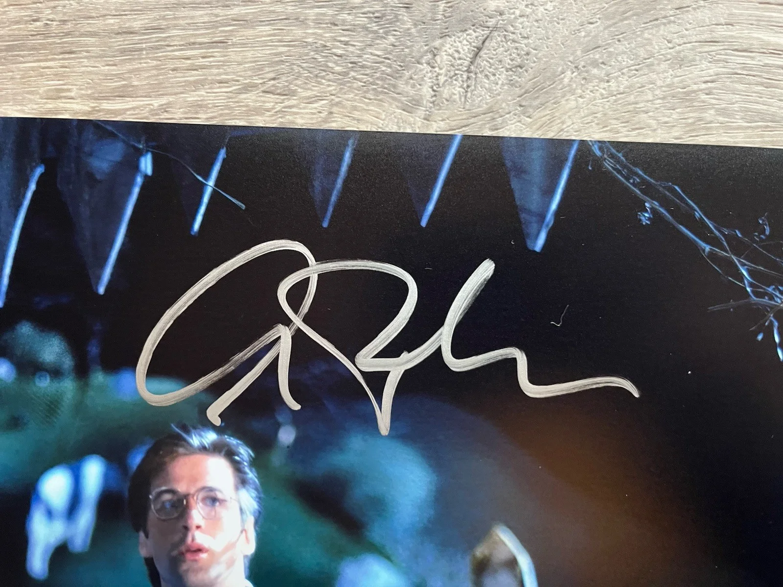 Alec Baldwin — Alec Baldwin Signed Beetlejuice 11x14 Photo JSA COA Adam Maitland Horror Auto, изображение 5