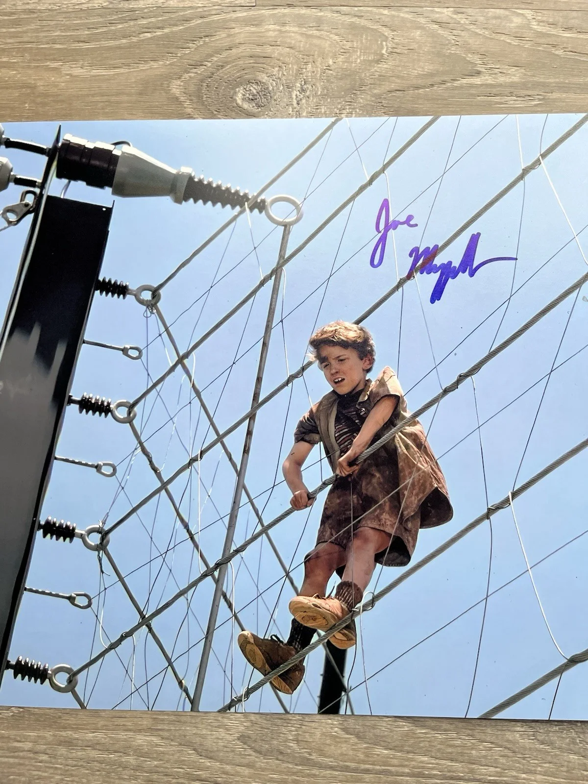 Joseph Mazzello — Joseph Mazzello Signed Jurassic Park 11x14 Photo Beckett COA Tim Murphy, изображение 5