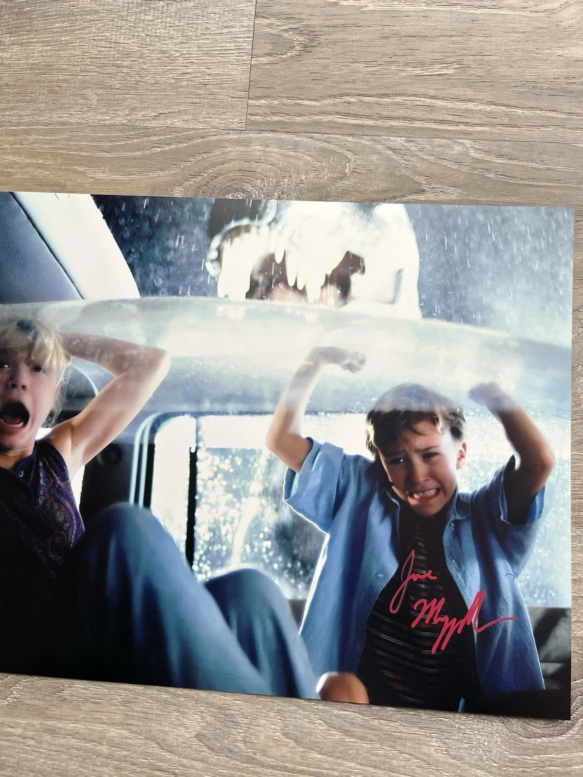 Joseph Mazzello — Joseph Mazzello Signed Jurassic Park 11x14 Photo Beckett COA Tim Murphy, image 5