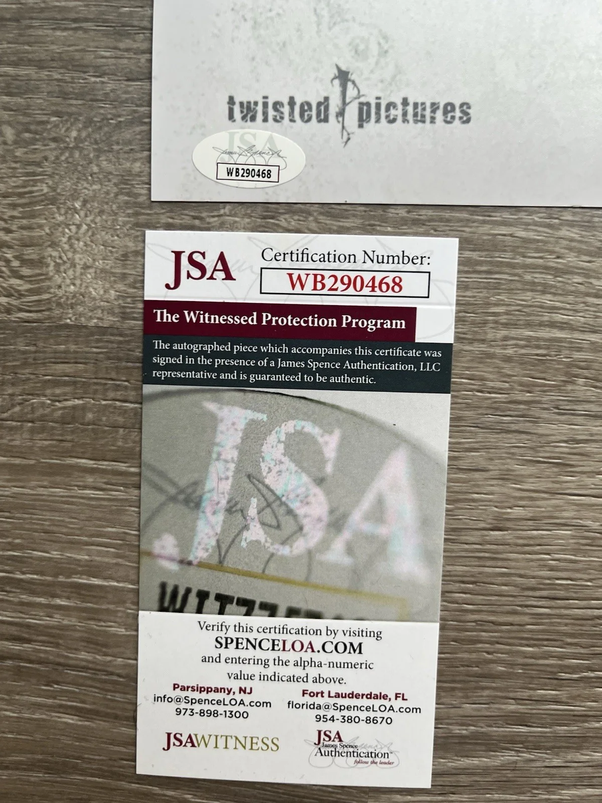 Costas Mandylor — Costas Mandylor Signed Saw IV 11x17 Photo JSA COA Detective Hoffman Jigsaw, изображение 5