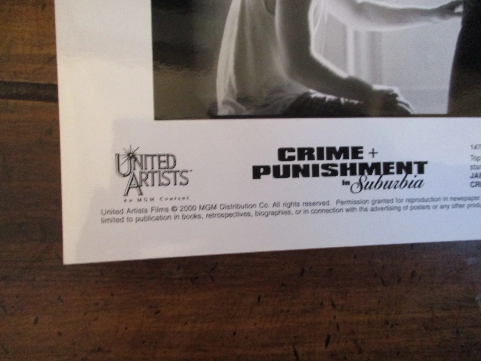 Vincent Kartheiser/James DeBello/Monica Keena(CRIME & PUNISHMENT..)2000 BW Photo, изображение 4