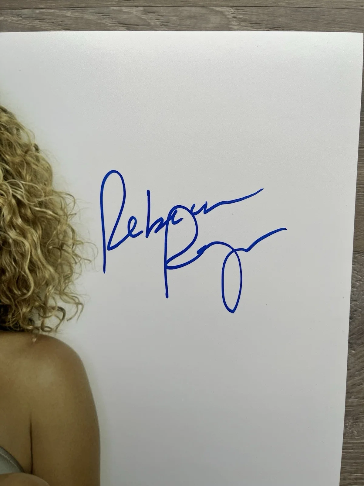 Rebecca Romijn — Rebecca Romijn Signed 11x14 Photo Beckett COA Model X-Men Mystique, image 4