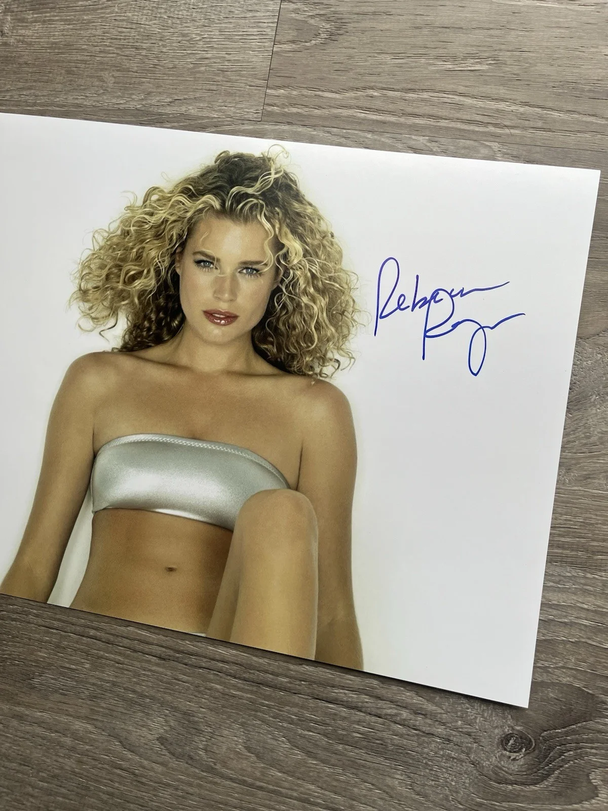 Rebecca Romijn — Rebecca Romijn Signed 11x14 Photo Beckett COA Model X-Men Mystique, image 5