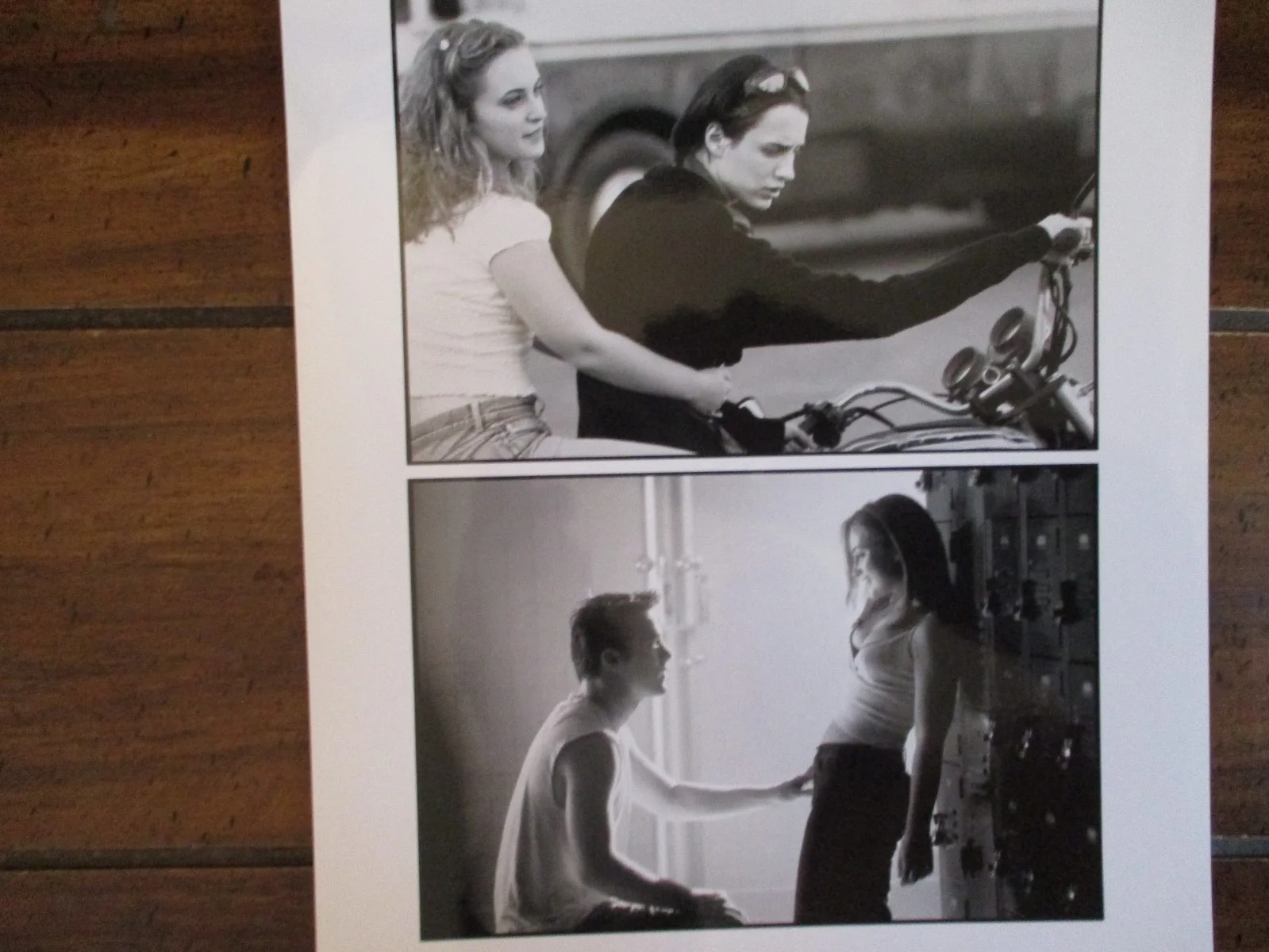 James DeBello/Monica Keena/Vincent Kartheiser(CRIME & PUNISHMENT..)2000 BW Photo, изображение 2