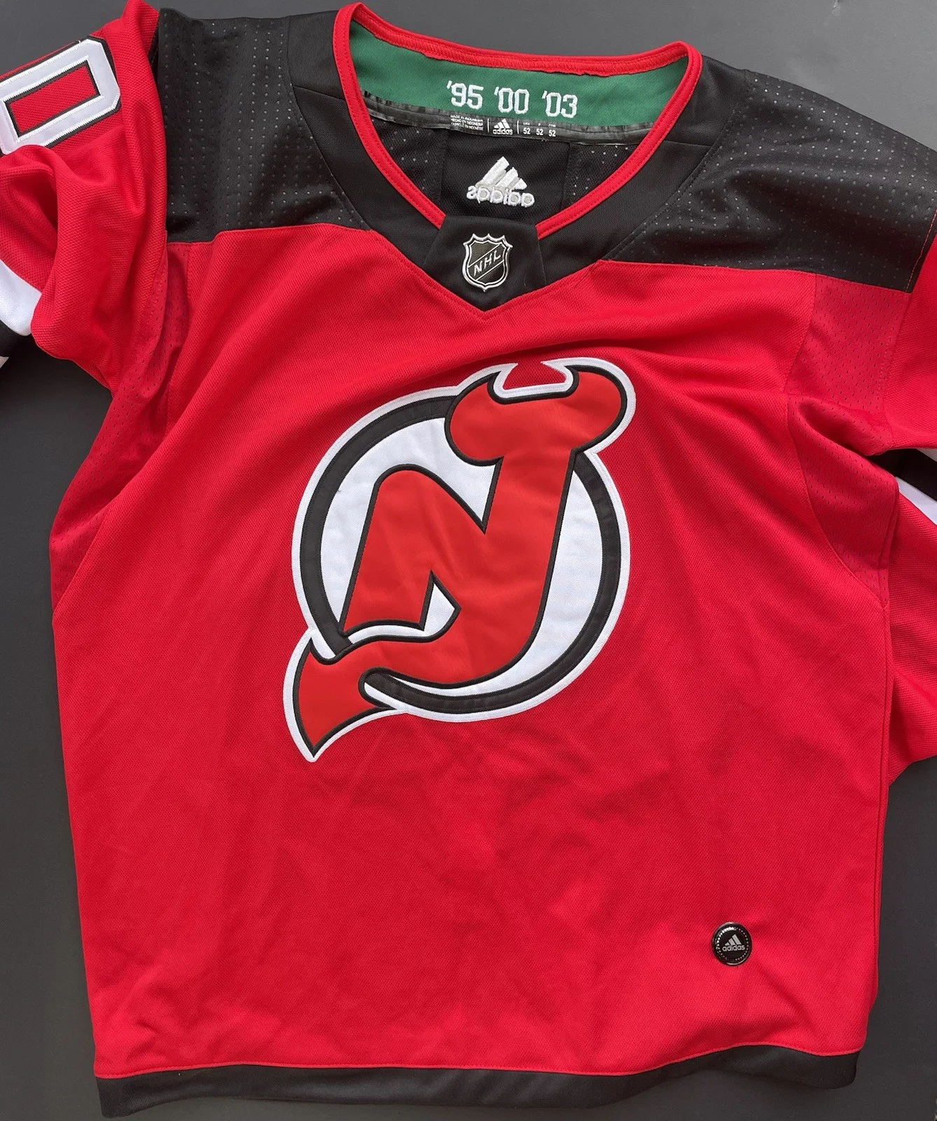 Patrick Warburton — Patrick Warburton Signed Autographed Puddy New Jersey Devils Jersey Seinfeld Psa, image 5