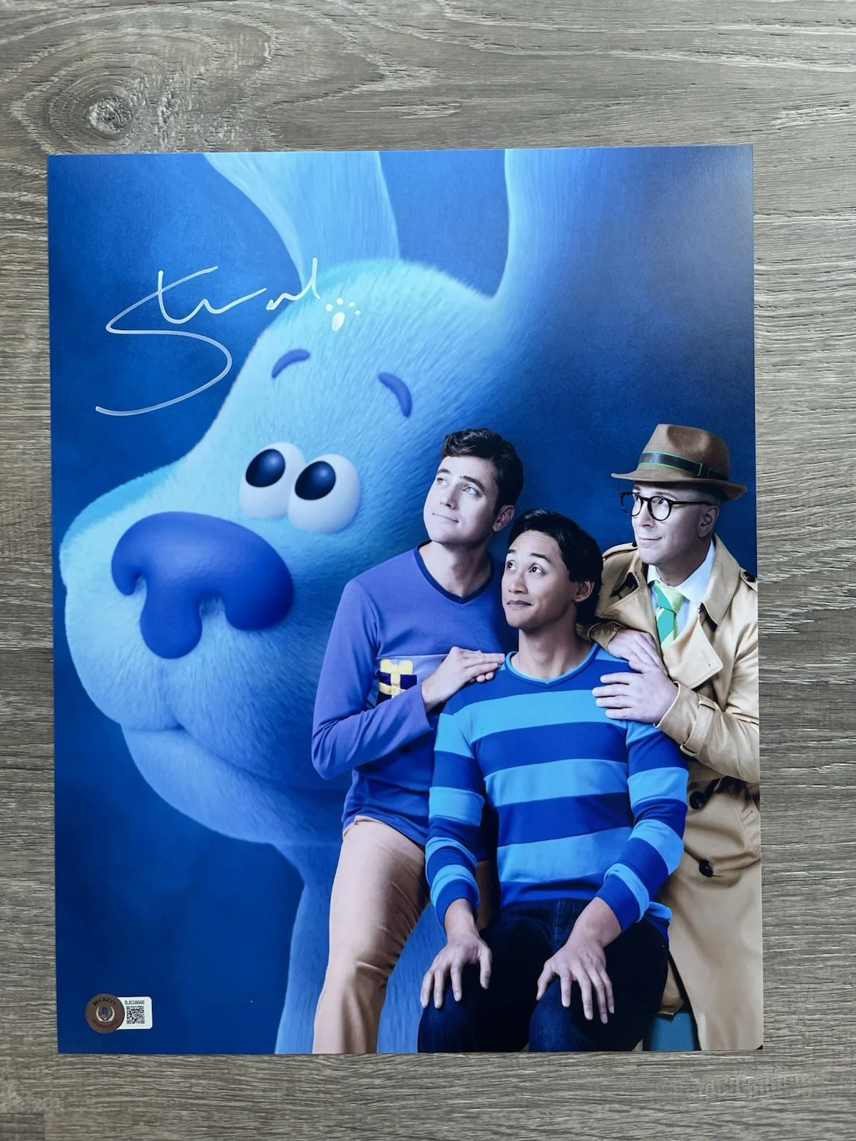 Steve Burns — Steve Burns Signed Blues Clues 11x14 Photo Beckett COA Nickelodeon, image 2
