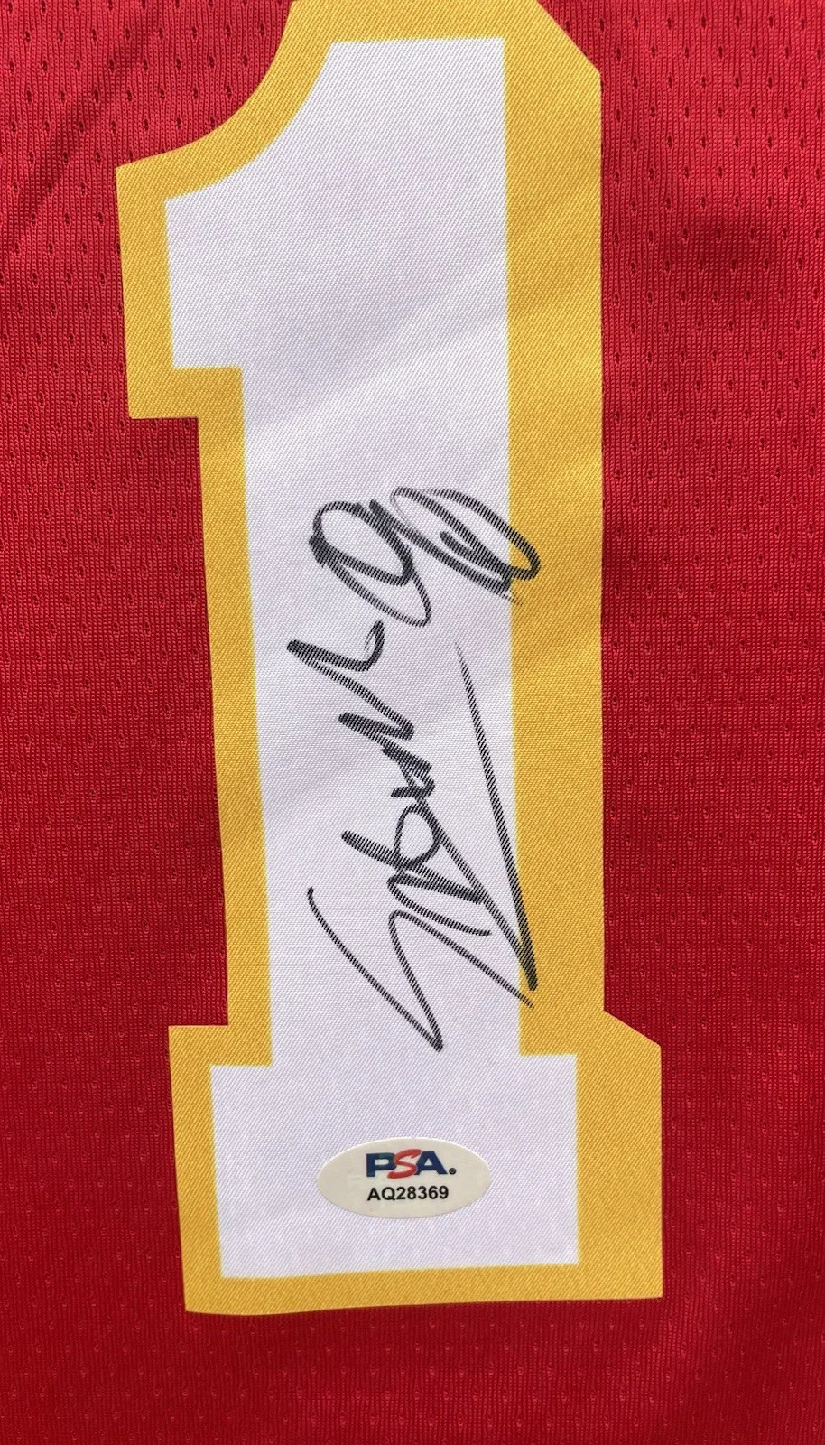 Young Jeezy Signed Autographed Atlanta Hawks Jersey Rapper Snowman Psa/Dna Coa, изображение 2