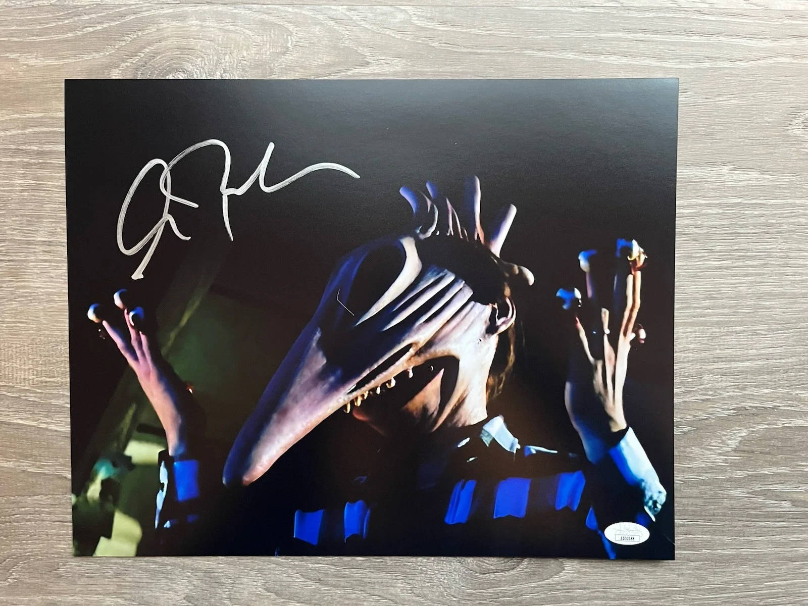 Alec Baldwin — Alec Baldwin Signed Beetlejuice 11x14 Photo JSA COA Adam Maitland Horror Auto, изображение 2