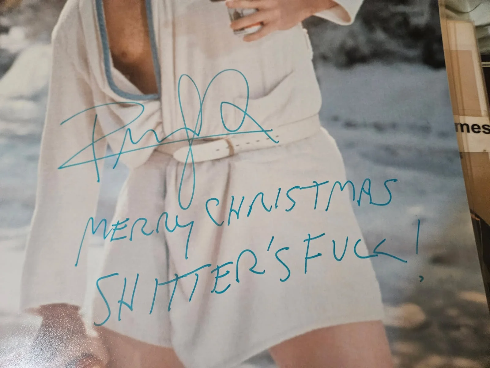 Randy Quaid — Christmas Vacation Randy Quaid signed 16x20 color photo Shi%$ Full added JSA **, image 2