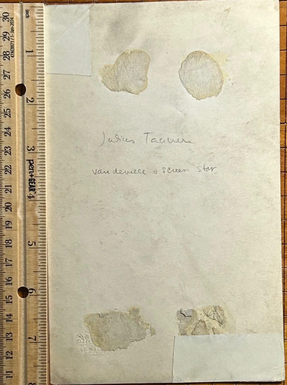 JULIUS TANNEN—SIGNED PHOTO—Stage Comic•9 STURGES+2 FRANKENSTEIN+Singin in Rain, изображение 5