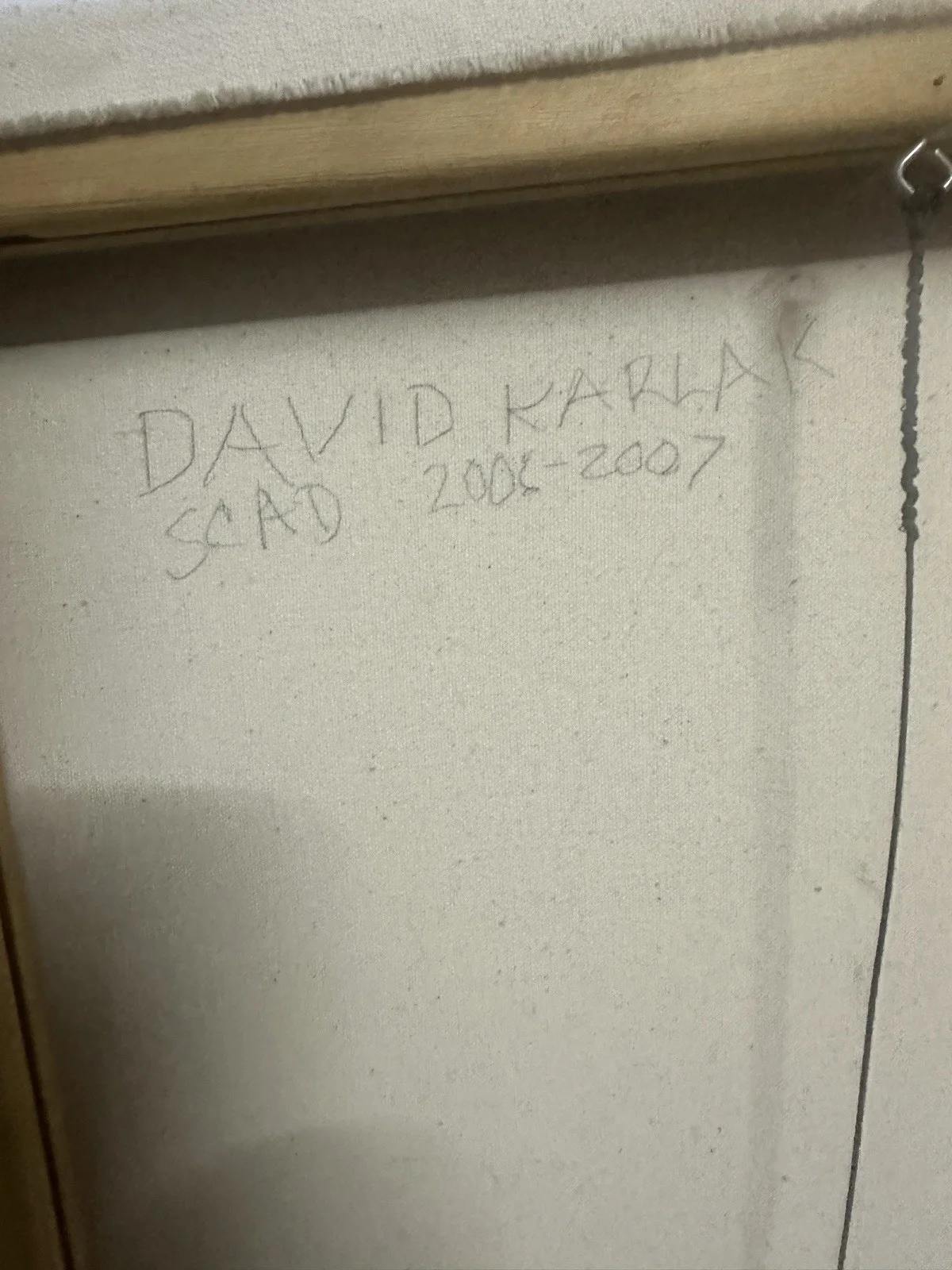 A David Karlak Signed Autographed American Film Maker Original! 1 of 1 Rare, изображение 4