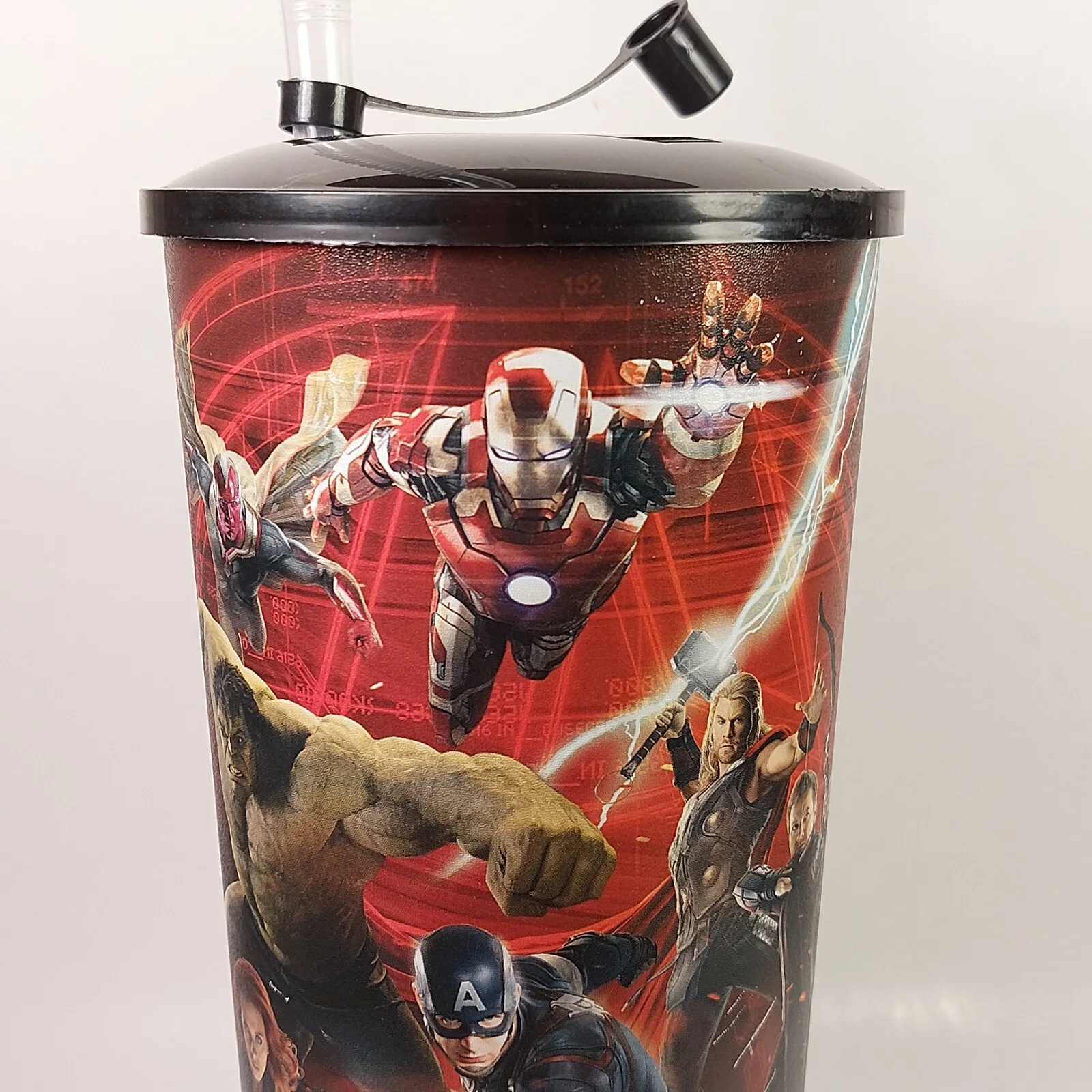 MARVEL Avengers Age Of Ultron Plastic Drinks Cup Official USA Merchandise (2015), изображение 3