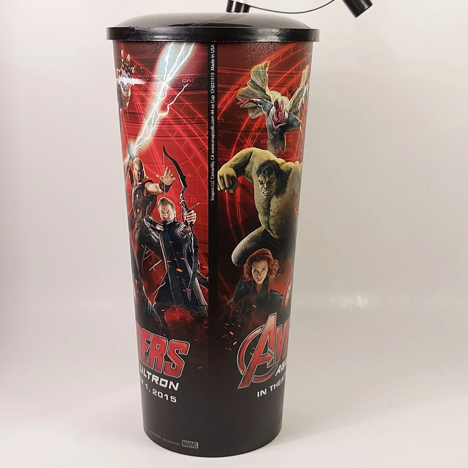 MARVEL Avengers Age Of Ultron Plastic Drinks Cup Official USA Merchandise (2015), изображение 5