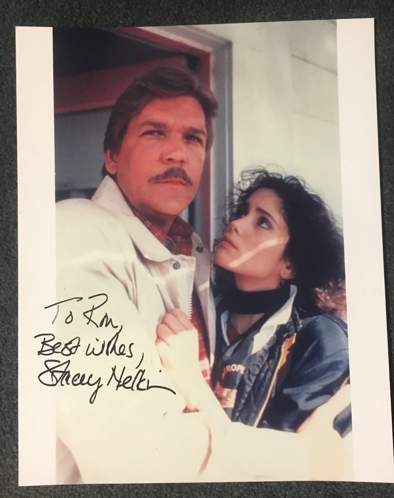 Stacey Nelkin — STACEY NELKIN 8x10 AUTOGRAPHED PHOTO! HALLOWEEN 3 HORROR!