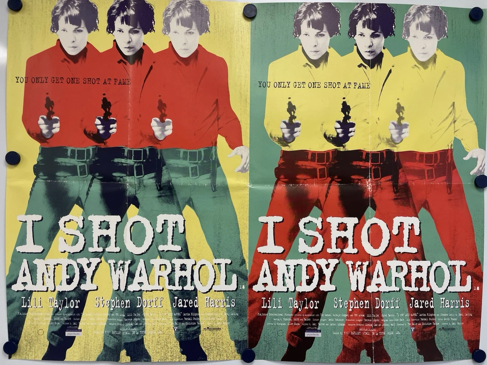 I Shot Andy Warhol Folded Quad Cinema Poster, image 2