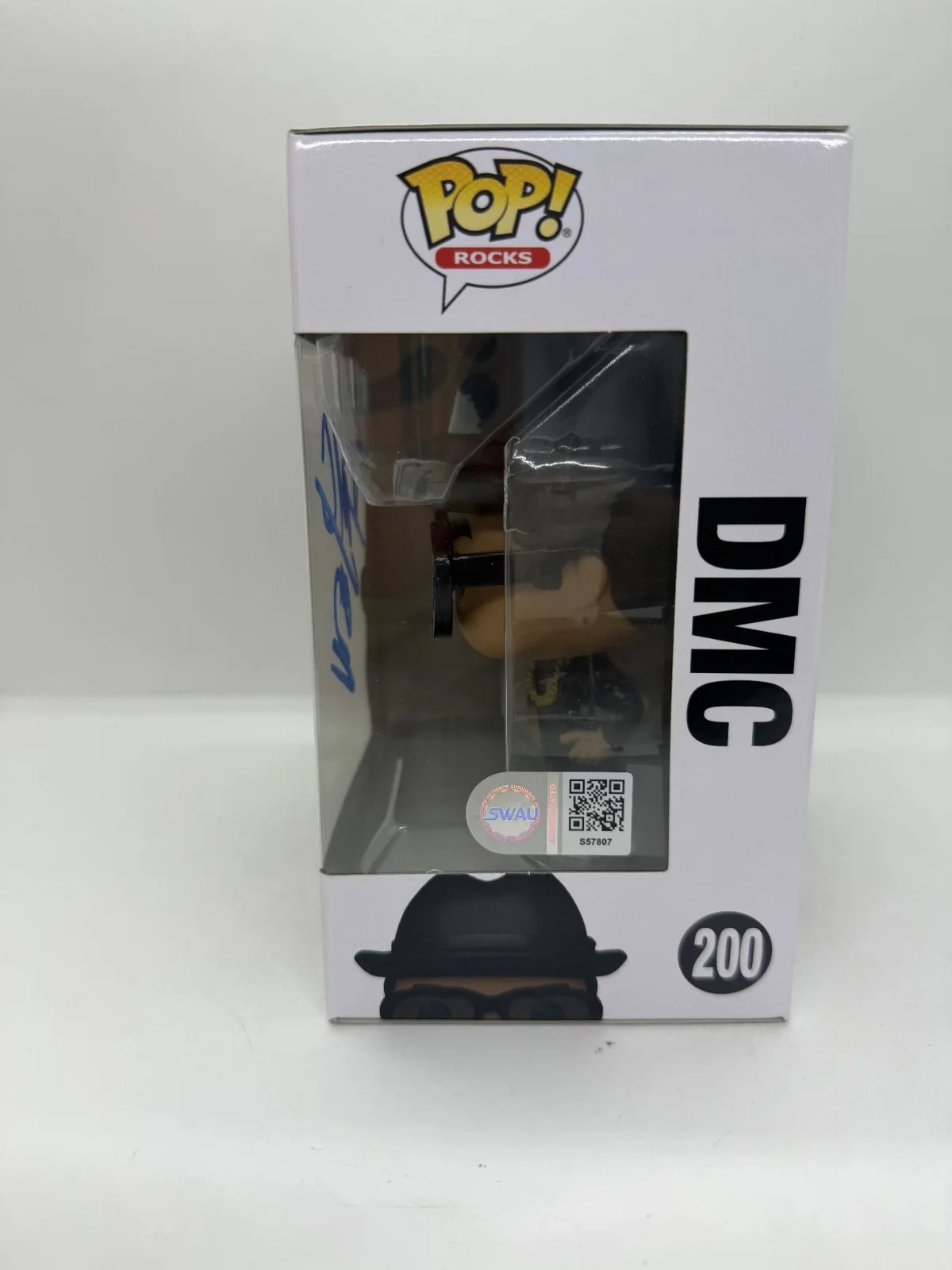 Darryl DMC McDaniels Signed Run DMC Funko Pop #200 SWAU #2, image 2