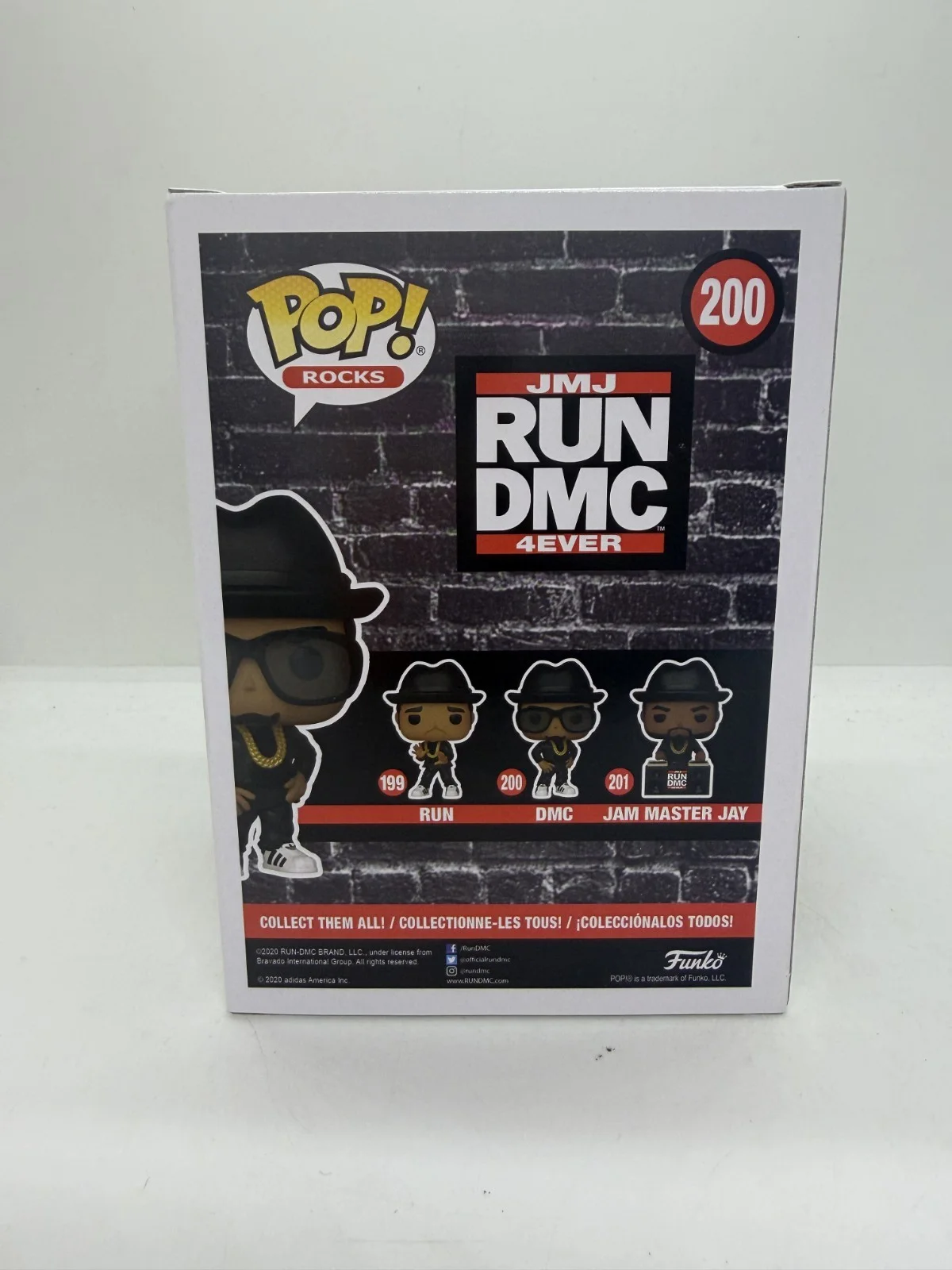 Darryl DMC McDaniels Signed Run DMC Funko Pop #200 SWAU #2, image 3