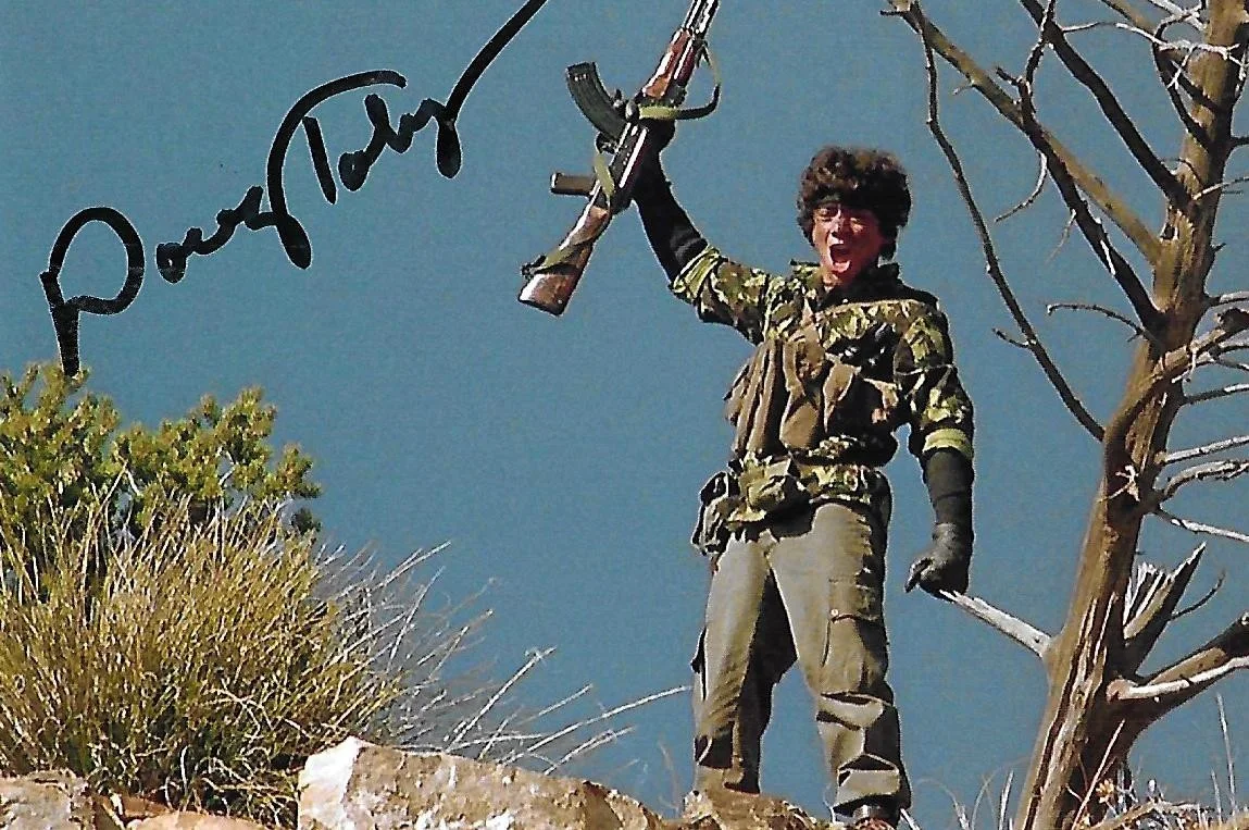 Doug Toby — Doug Toby auto/signed 4x6 photo Red Dawn Walking The Edge Actor RARE COA LOOK!