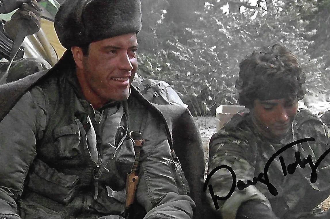 Doug Toby — Doug Toby autographed 4x6 photo Red Dawn Walking The Edge Actor RARE COA LOOK!