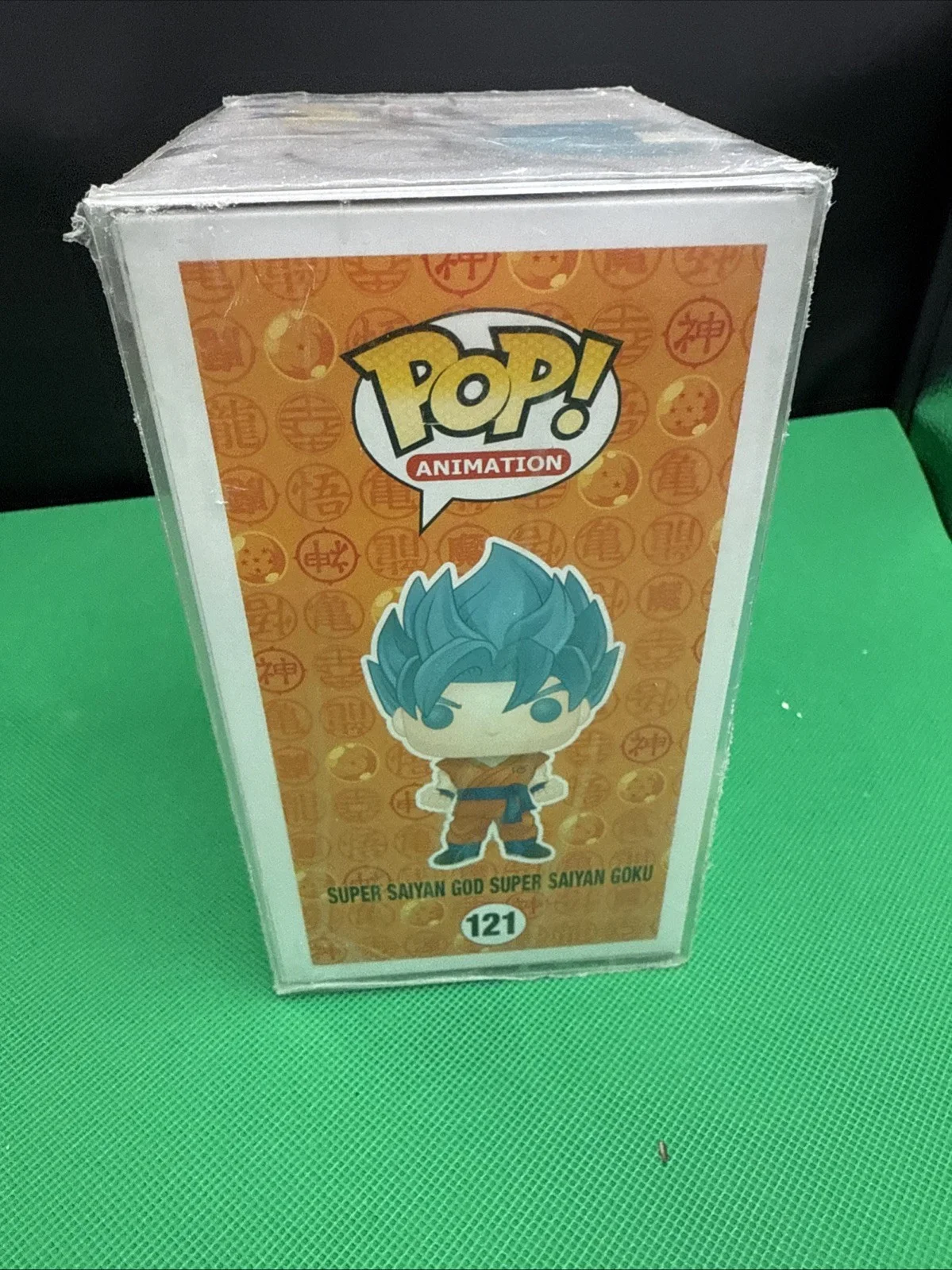 SEAN SCHEMMEL — SEAN SCHEMMEL SIGNED SUPER SAIYAN GOD GOKU FUNKO POP 121 DRAGON BALL ANIME BAS 3, изображение 5