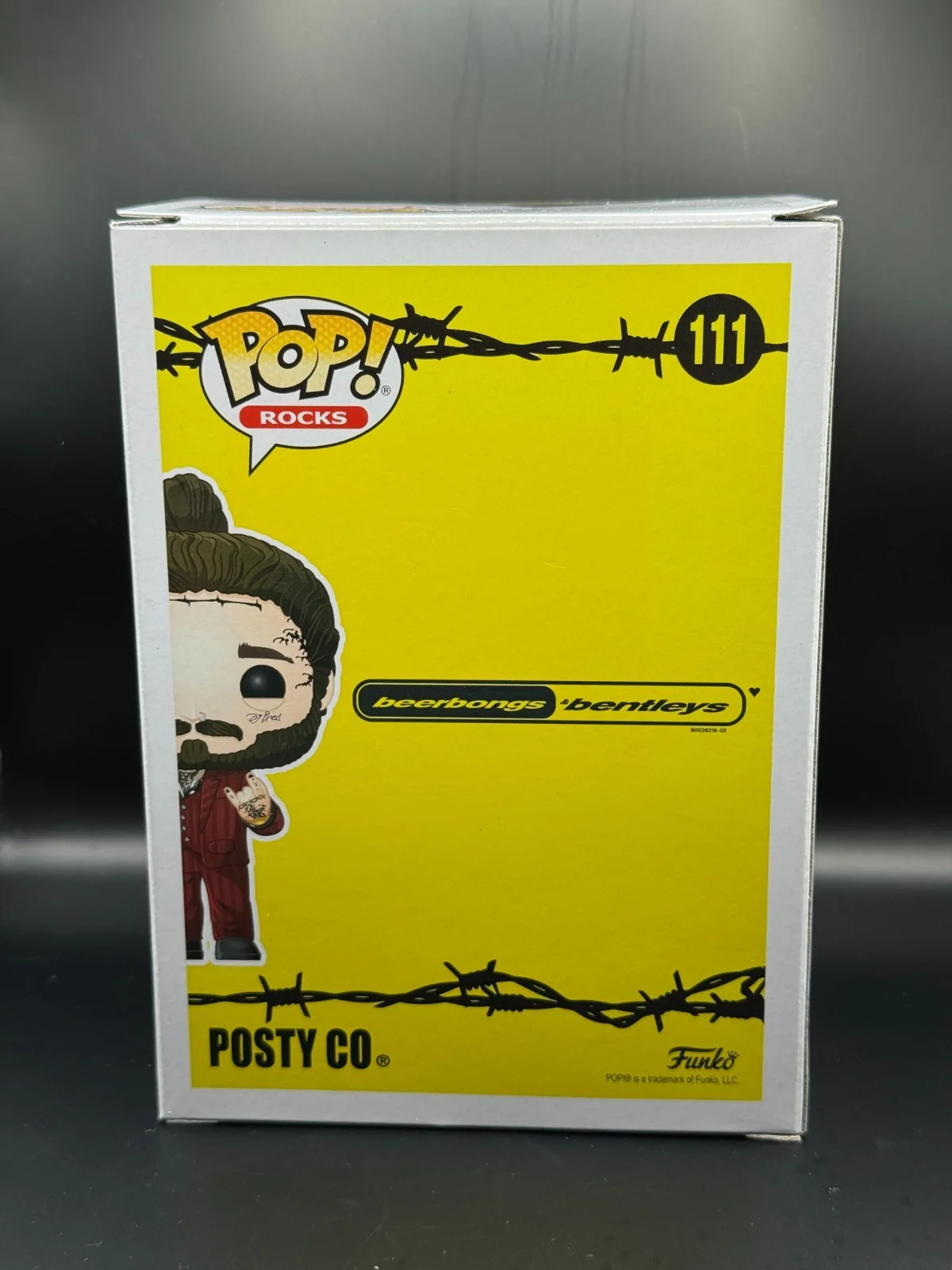 Post Malone Signed Funko Pop Autograph 111 Beerbongs Bentleys JSA COA, изображение 3