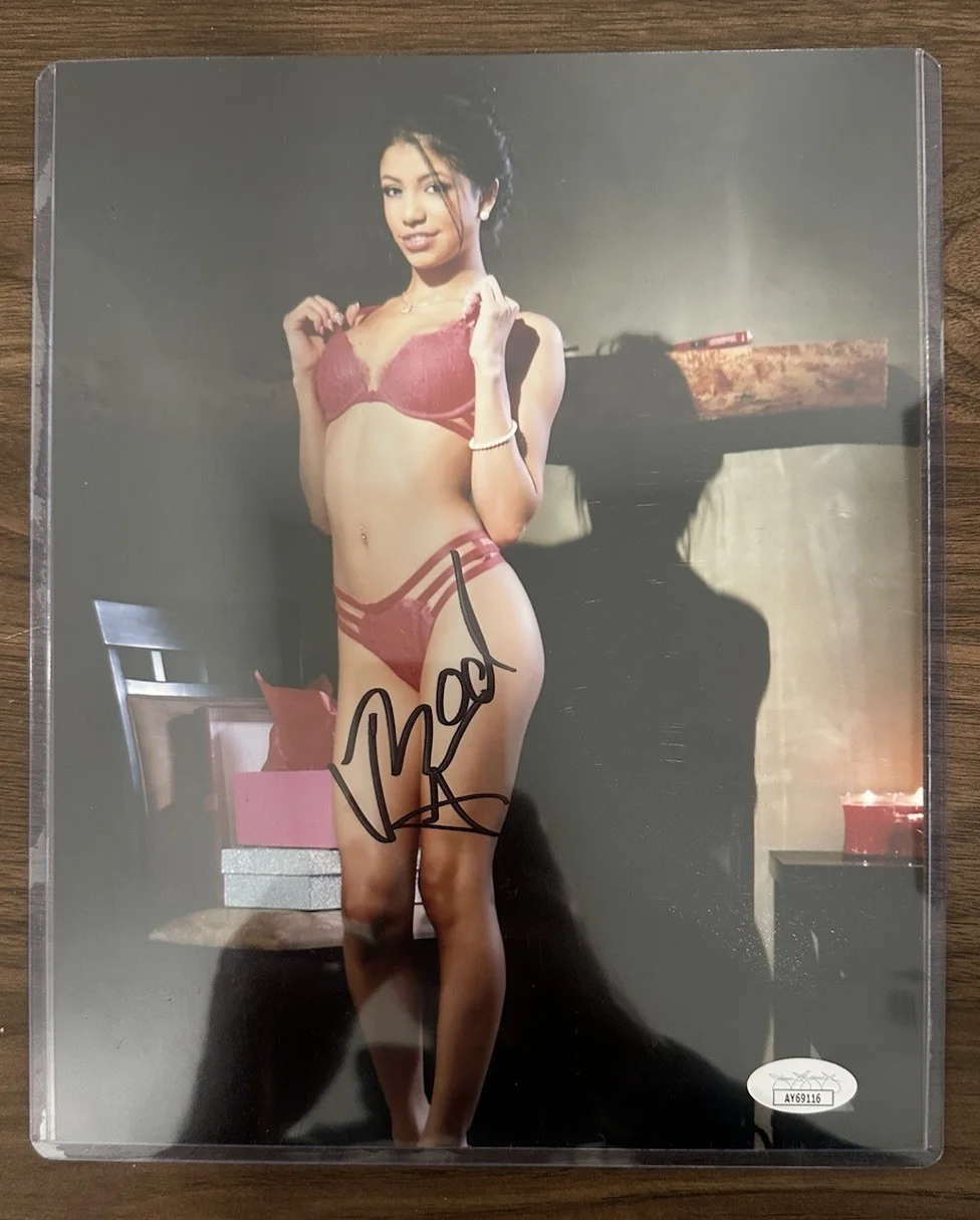 Veronica Rodriguez — VERONICA RODRIGUEZ SIGNED 8X10 PHOTO STAR AUTOGRAPHED JSA COA DANCER ADULT 16