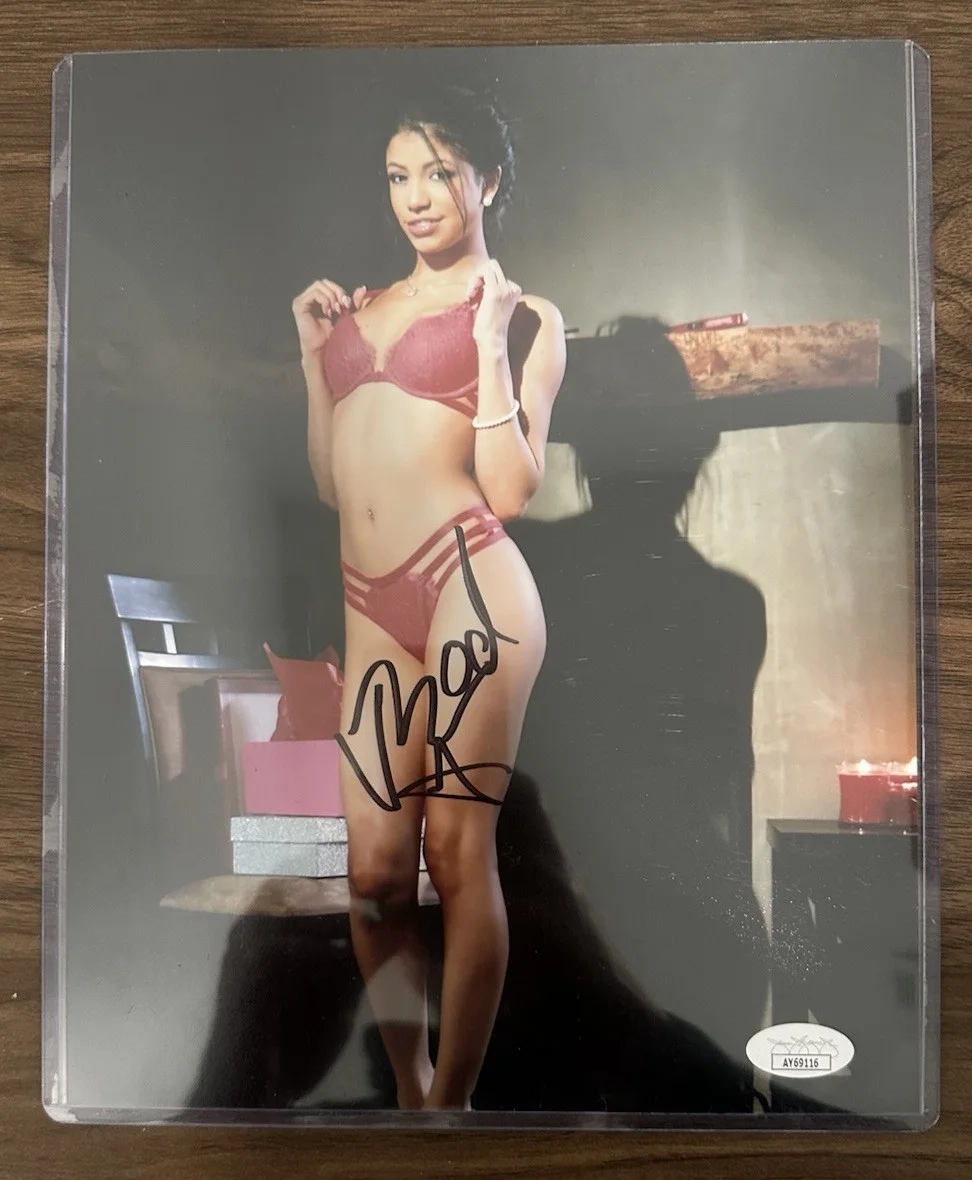 Veronica Rodriguez — VERONICA RODRIGUEZ SIGNED 8X10 PHOTO STAR AUTOGRAPHED JSA COA DANCER ADULT 16, изображение 2